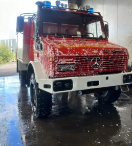 ROTH Nutzfahrzeuge - Der Unimog U1300L der Feuerwehr steht kurz vor der Auslieferung. - unimog feuerwehr uai