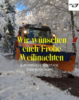 ROTH Nutzfahrzeuge - Wir wünschen euch Frohe Weihnachten - weihnachtspost uai